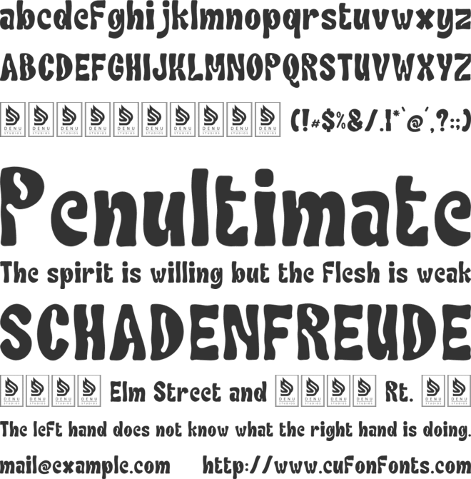 Relumie font preview