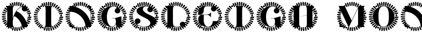 Kingsleigh Monogram font download