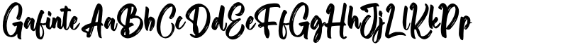 Gafinte font