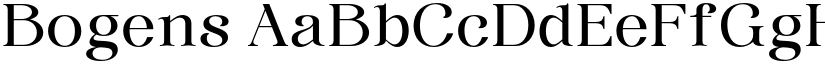 Bogens font download