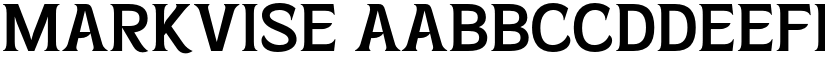 Markvise font download