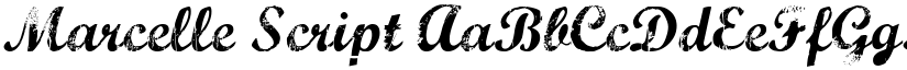 Marcelle Script font