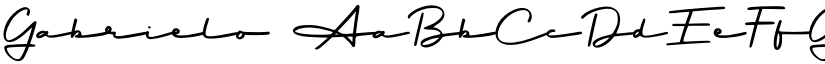 Gabrielo font