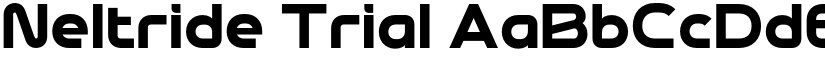 Neltride Trial font download