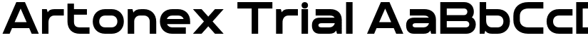 Artonex Trial font download