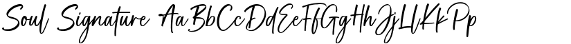 Soul Signature font download