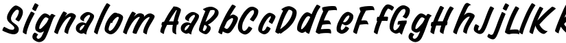 Signalom font download