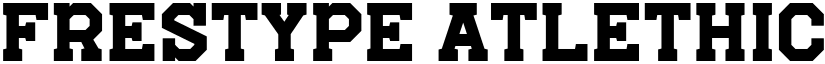 Frestype Atlethic font download
