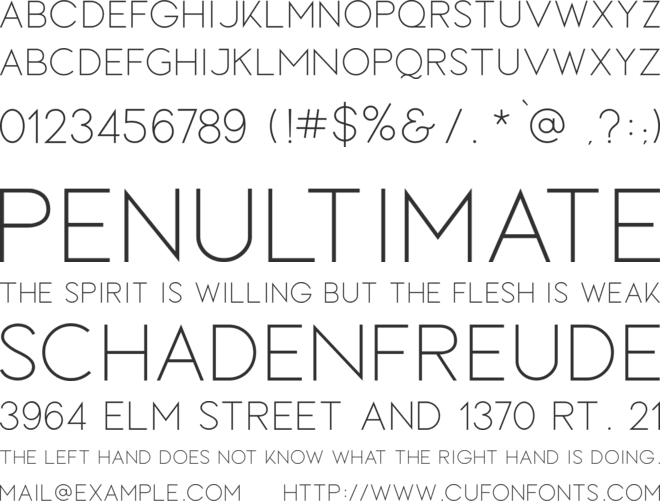 LOVES font preview