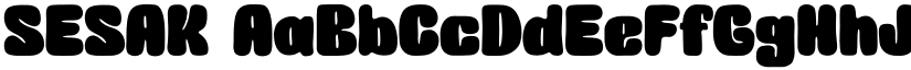 SESAK font download