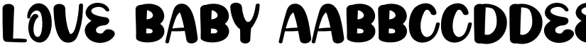 Love Baby font