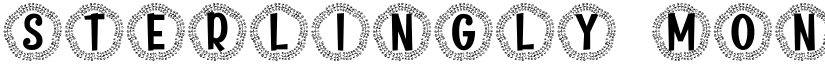 Sterlingly Monogram font