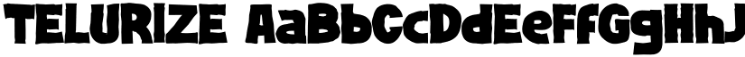 TELURIZE font download
