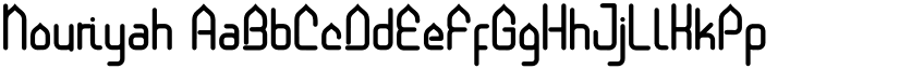 Nouriyah font