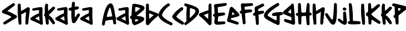 Shakata font download