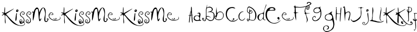 KissMeKissMeKissMe font download