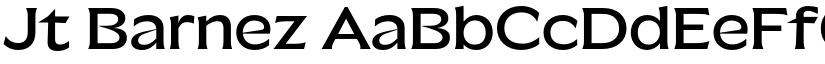 Jt Barnez font