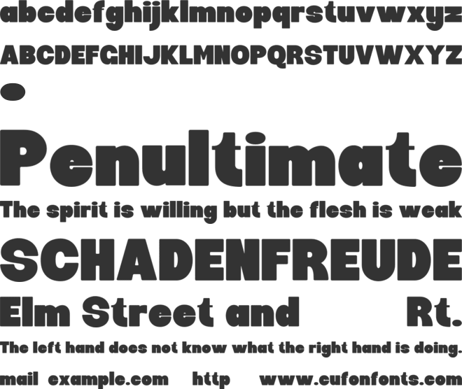 GERIOV font preview