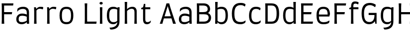 Farro Light font