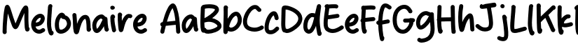 Melonaire font
