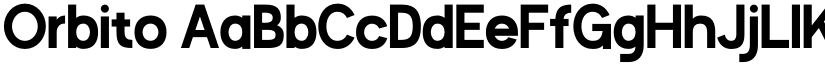 Orbito font