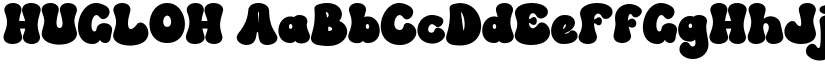 HUGLOH font