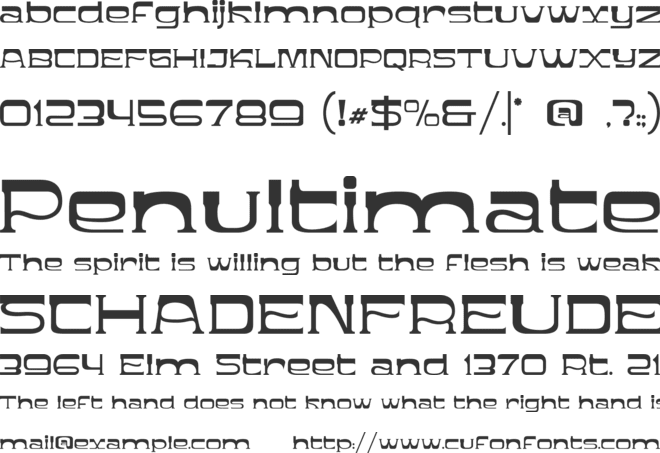 Djayanti font preview