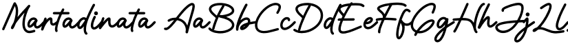 Martadinata font download