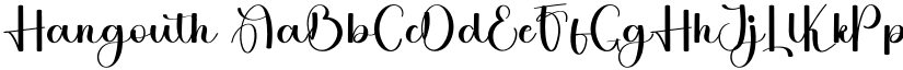 Hangouth font download