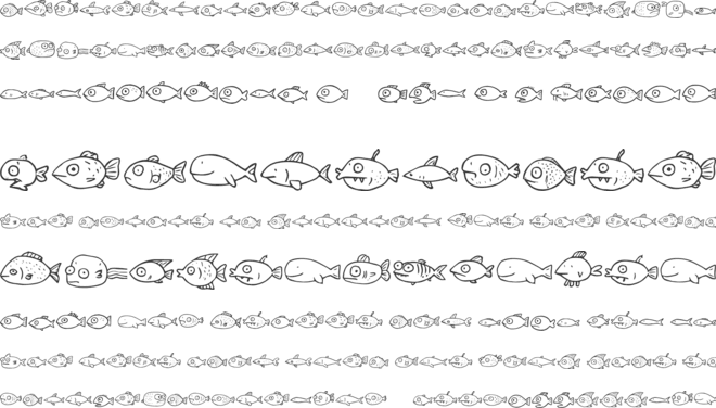 Fish and Chips font preview
