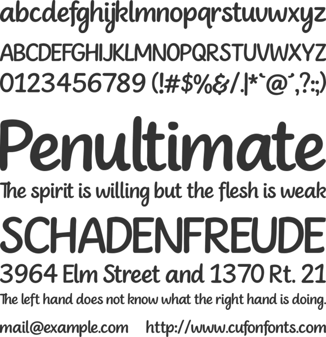 Le Cristal de Lune font preview