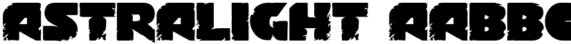 Astralight font