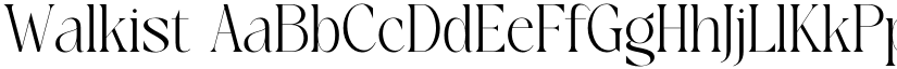 Walkist font download
