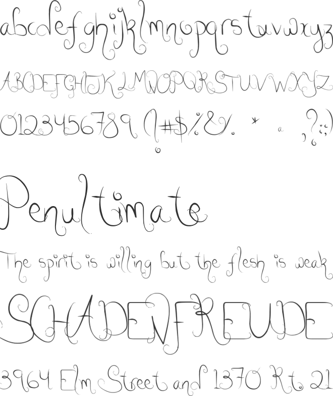 Like Giselle? font preview