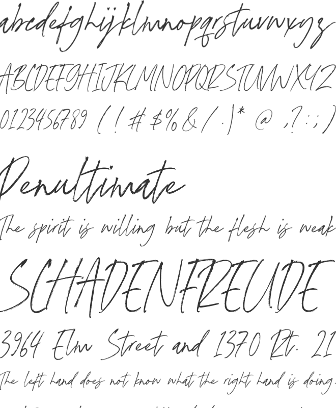 Cosmic Rockstar font preview