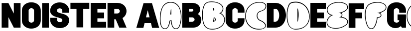 NOISTER font