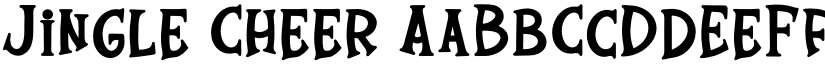 Jingle Cheer font