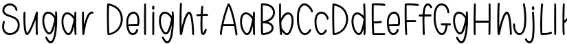 Sugar Delight font