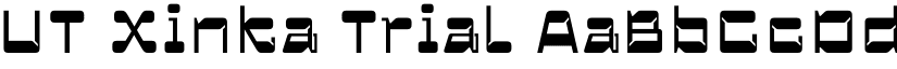 UT Xinka Trial font