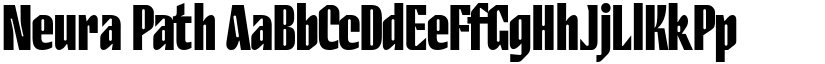 Neura Path font