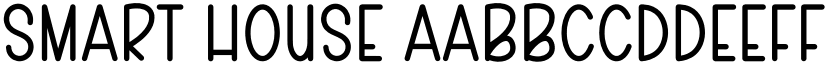 Smart House font