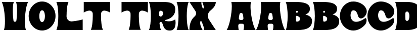 Volt Trix font download
