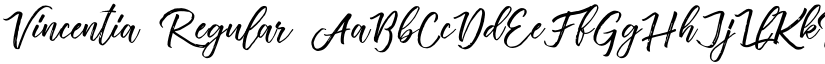 Vincentia font download