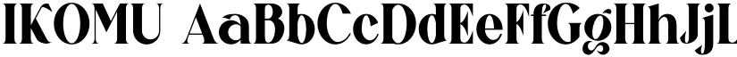 IKOMU font download