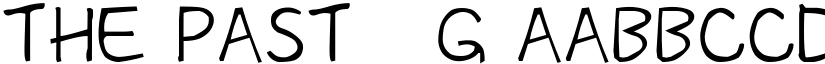The Past__G font download