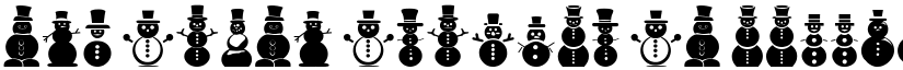 The South Snowman St font download