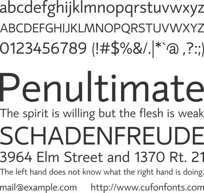 mirror 82 font preview