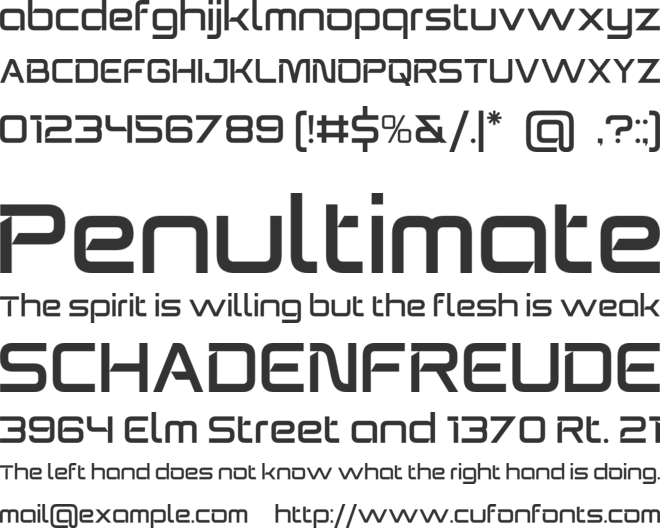 Spotfix font preview
