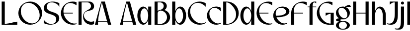 LOSERA font download