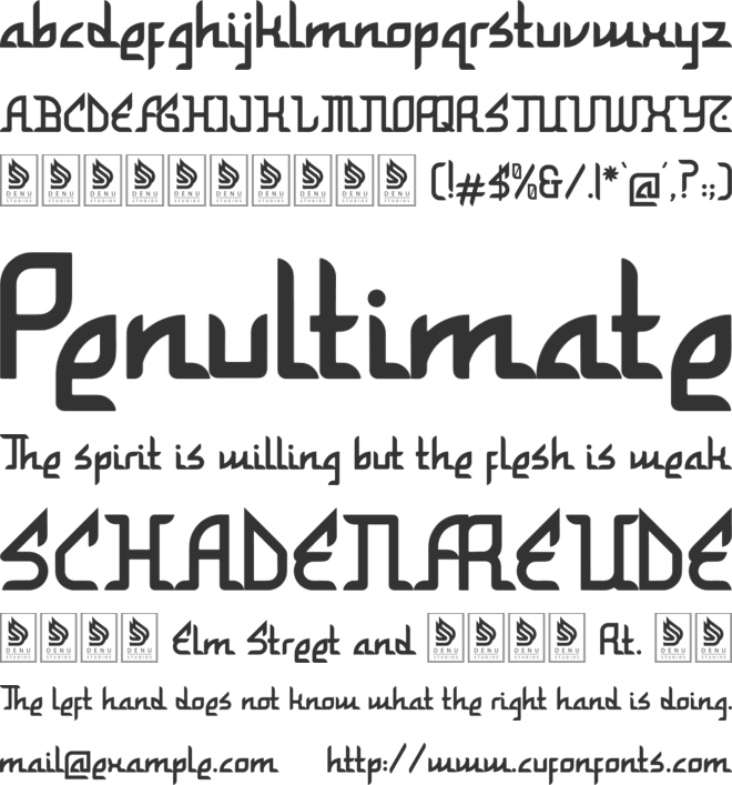 Ar Rihala font preview